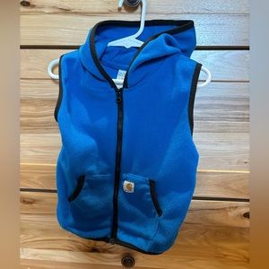 Carhartt toddler boys vest with hood